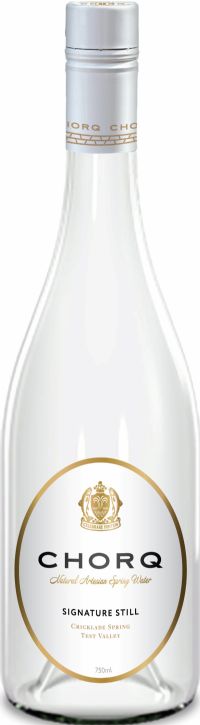 CHORQ Natural Artesian Spring Water - Signature Still Bottle 750ml