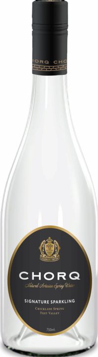 CHORQ Natural Artesian Spring Water - Signature Sparkling Bottle 750ml