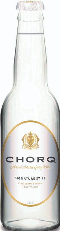CHORQ Natural Artesian Spring Water - Signature Still Bottle 330ml