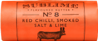 SUBLIME BUTTER Red Chilli, Smoked Salt & Lime 90g