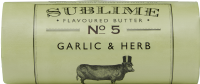 SUBLIME BUTTER Garlic & Herb 90g