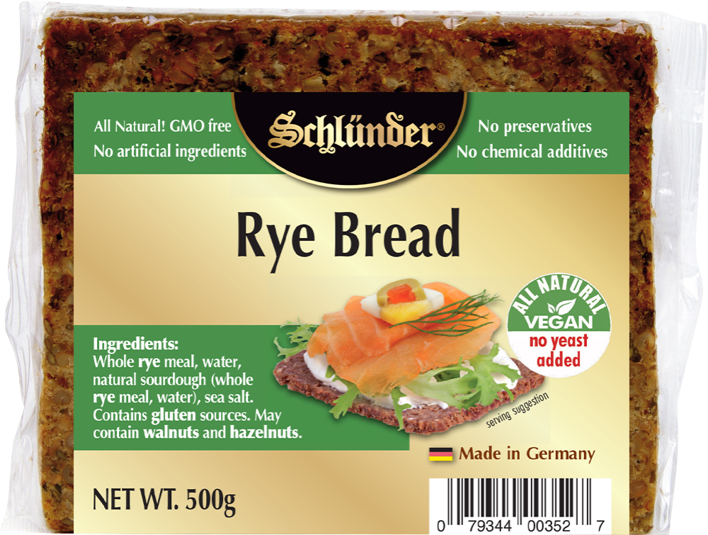 SCHLUNDER Rye Bread 500g
