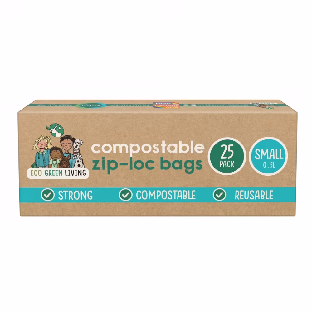 ECO GREEN LIVING Resealable Ziplock Bags 0.5L