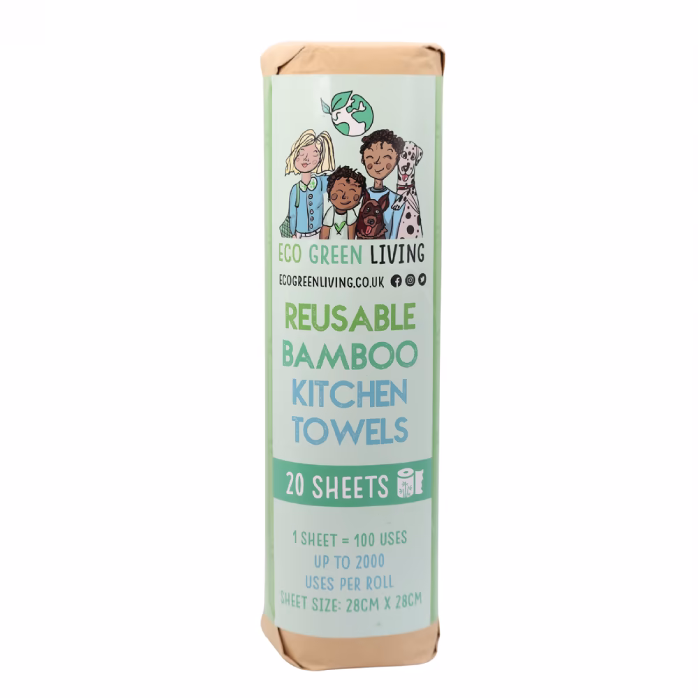 ECO GREEN LIVING Bamboo Kitchen Roll 20 Sheets