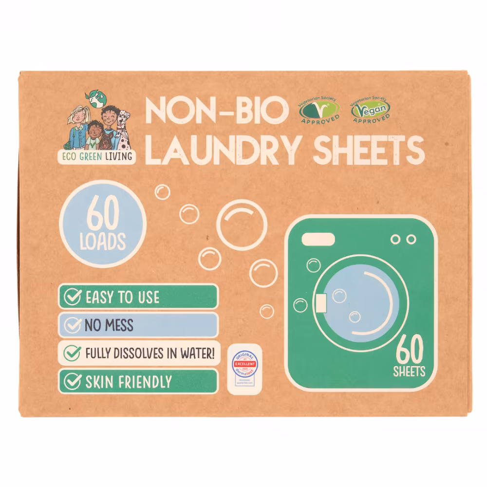 ECO GREEN LIVING Unscented Laundry Sheets 60 Pack