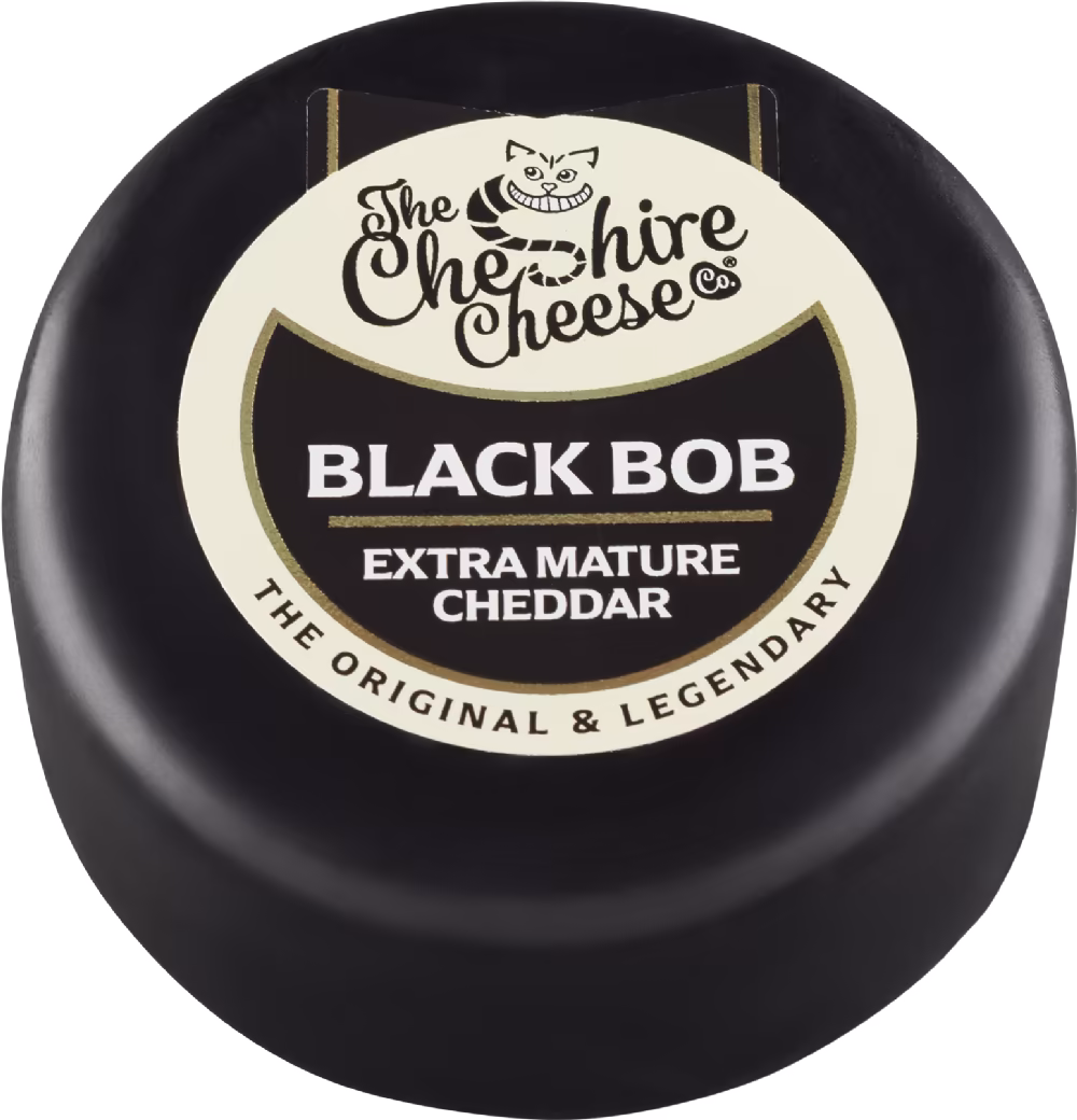 THE CHESHIRE CHEESE CO Black Bob - Extra Mature Cheddar 200g