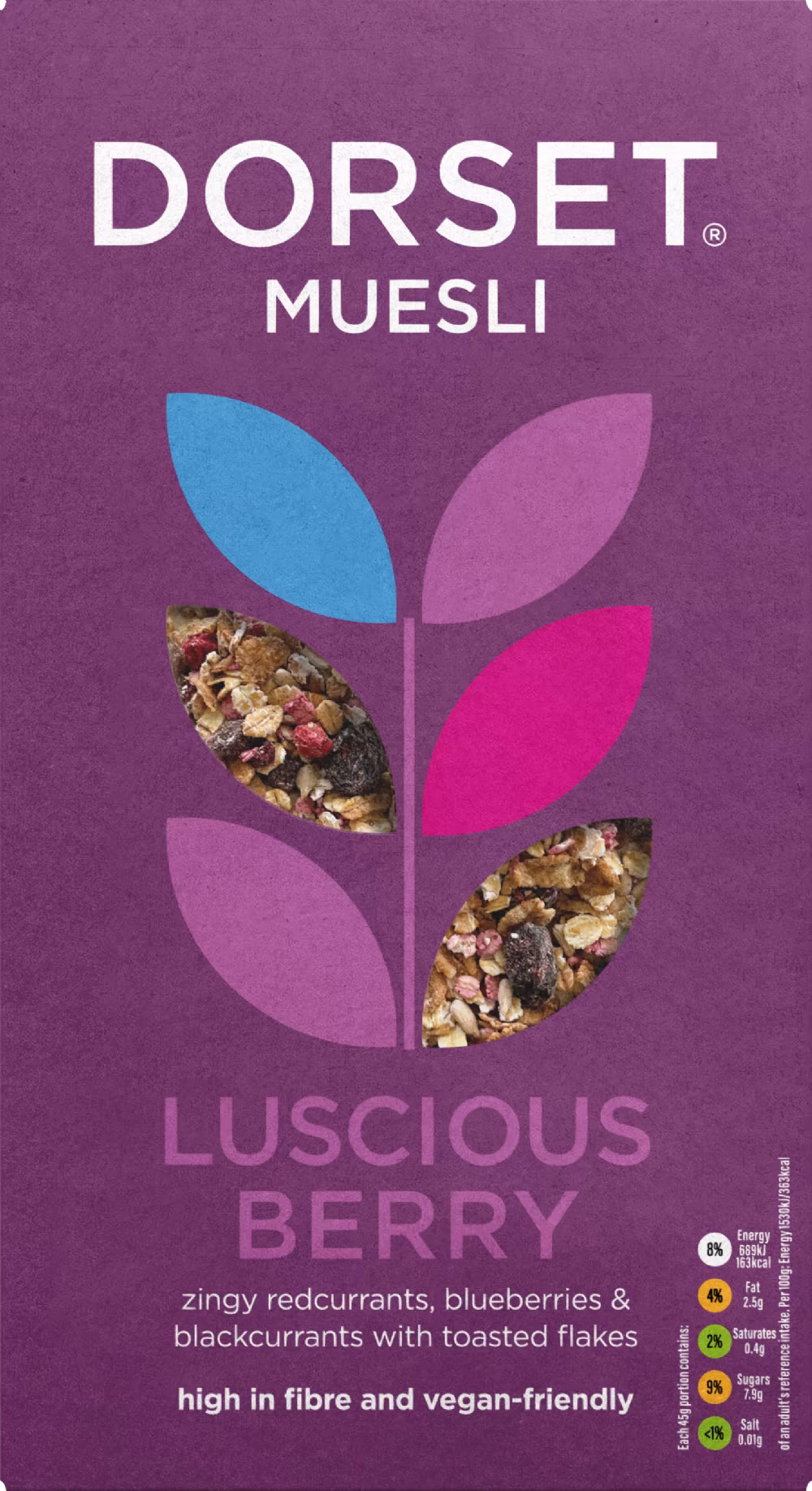 DORSET CEREALS Muesli - Luscious Berry 500g