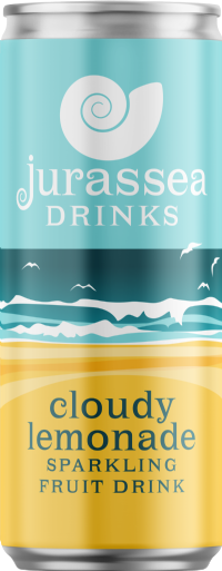 JURASSIC DRINKS Cloudy Lemonade Sparkling Fruit Drink - Can 250ml
