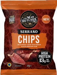 THE MAD BUTCHER Serrano Chips 20g
