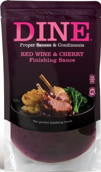 DINE Red Wine & Cherry Finishing Sauce 350g