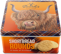 STEWART'S SCOTLAND Caitlyn The Highland Cow Shortbread Tin 125g