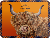 STEWART'S SCOTLAND Caitlyn The Highland Cow Shortbread Tin 400g