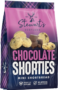STEWART'S SCOTLAND Chocolate Shorties 120g