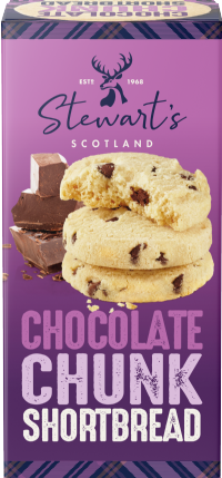STEWART'S SCOTLAND Chocolate Chunk Shortbread 160g