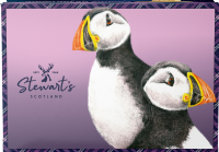 STEWART'S SCOTLAND Posy and Pippa the Puffins Shortbread Gift Box 150g