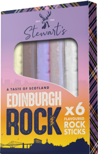 STEWART'S SCOTLAND Edinburgh Rock Sticks 135g