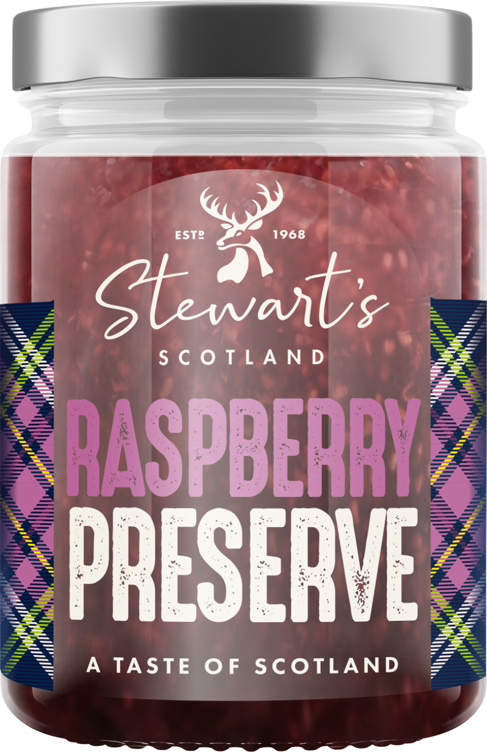 STEWART'S SCOTLAND Raspberry Preserve 330g