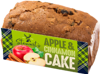 STEWART'S SCOTLAND Apple & Cinnamon Sponge Cake 375g