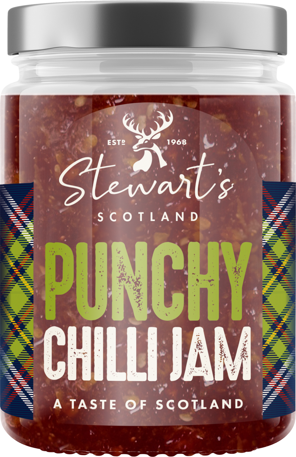 STEWART'S SCOTLAND Punchy Chilli Jam 330g