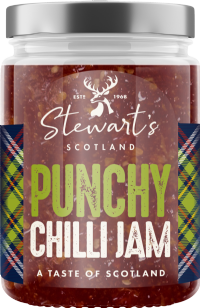 STEWART'S SCOTLAND Punchy Chilli Jam 330g