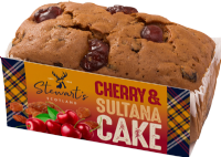 STEWART'S SCOTLAND Cherry & Sultana Sponge Cake 375g