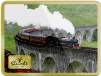 STEWART'S SCOTLAND The Jacobite Train Shortbread Tin 400g
