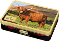 STEWART'S SCOTLAND Highland Cow Shortbread Tin 150g