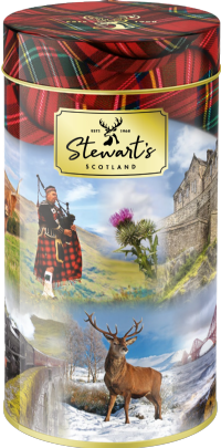 STEWART'S SCOTLAND Scottish Collection Shortbread Tube 150g