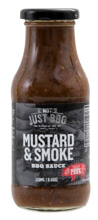 NOT JUST BBQ Mustard & Smoke BBQ Sauce 250ml