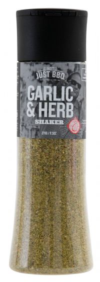NOT JUST BBQ Garlic & Herb Seasoning Shaker 270g