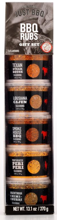 NOT JUST BBQ BBQ Rubs Gift Set 355g