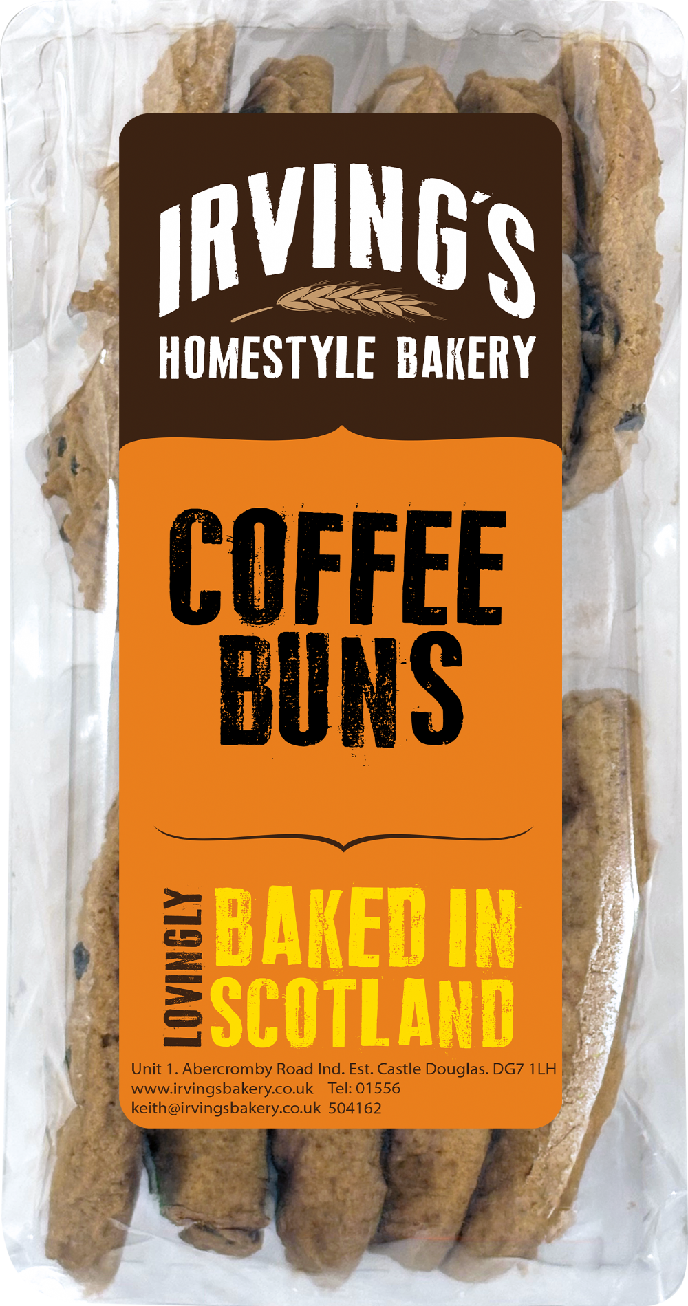 IRVING'S Coffee Buns 200g