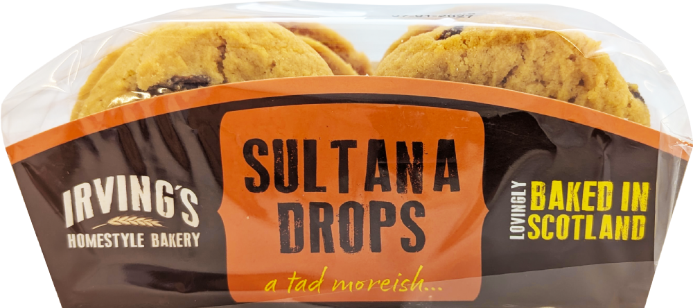 IRVING'S Sultana Drops 200g