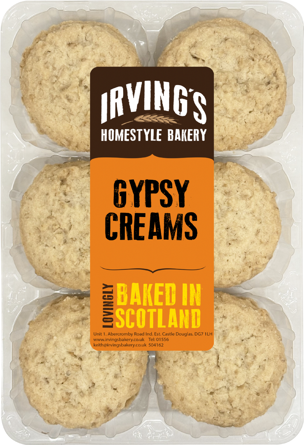 IRVING'S Gypsy Creams 230g