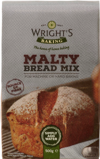 WRIGHT'S BAKING Malty Bread Mix 500g