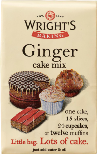 WRIGHT'S BAKING Ginger Cake Mix 500g