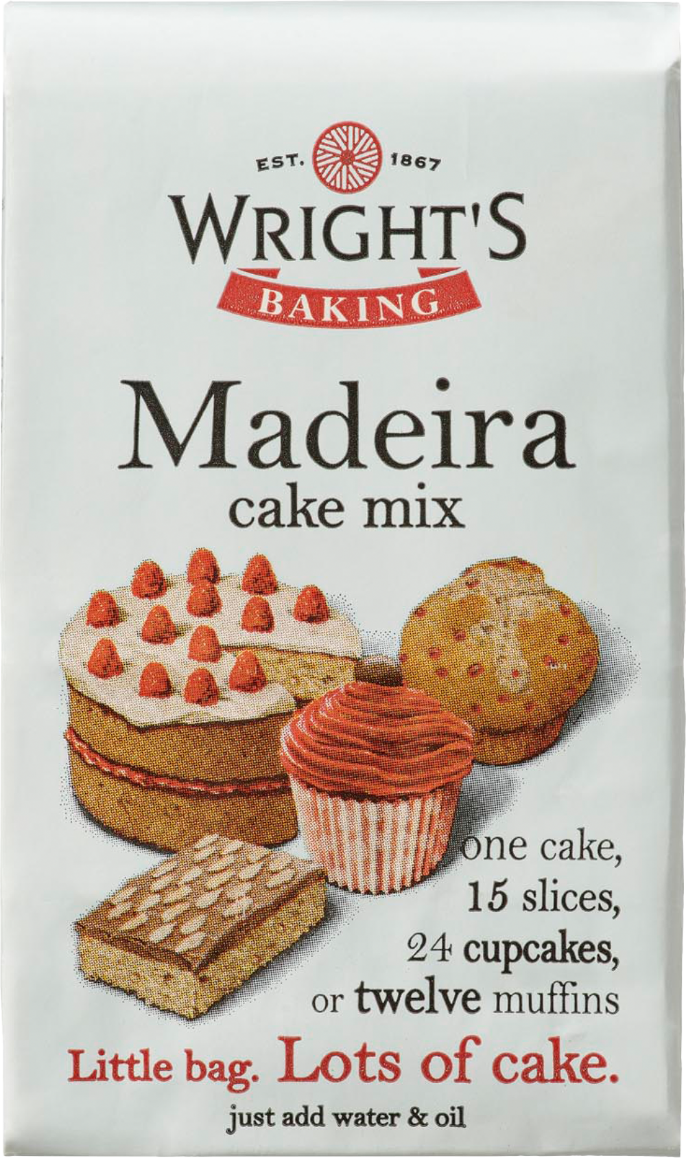 WRIGHT'S BAKING Madeira Cake Mix 500g
