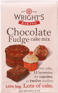 WRIGHT'S BAKING Chocolate Fudge Cake Mix 500g