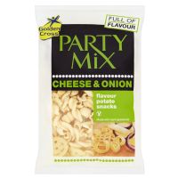 GOLDEN CROSS Party Mix - Cheese & Onion Flavour 125g