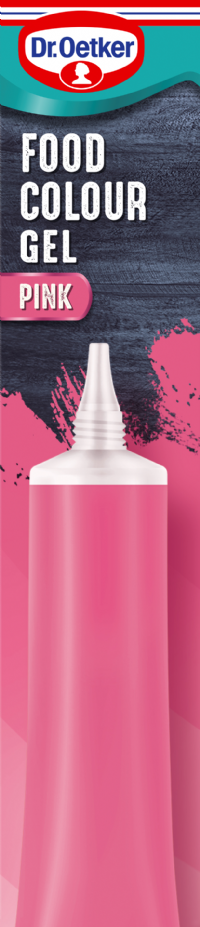 DR. OETKER Extra Strong Food Colour Gel - Pink 15g