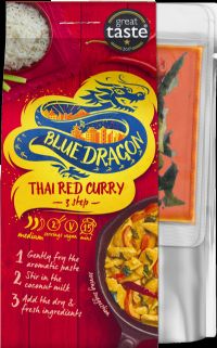 BLUE DRAGON Thai Red Curry 3 Step Meal Kit 253g