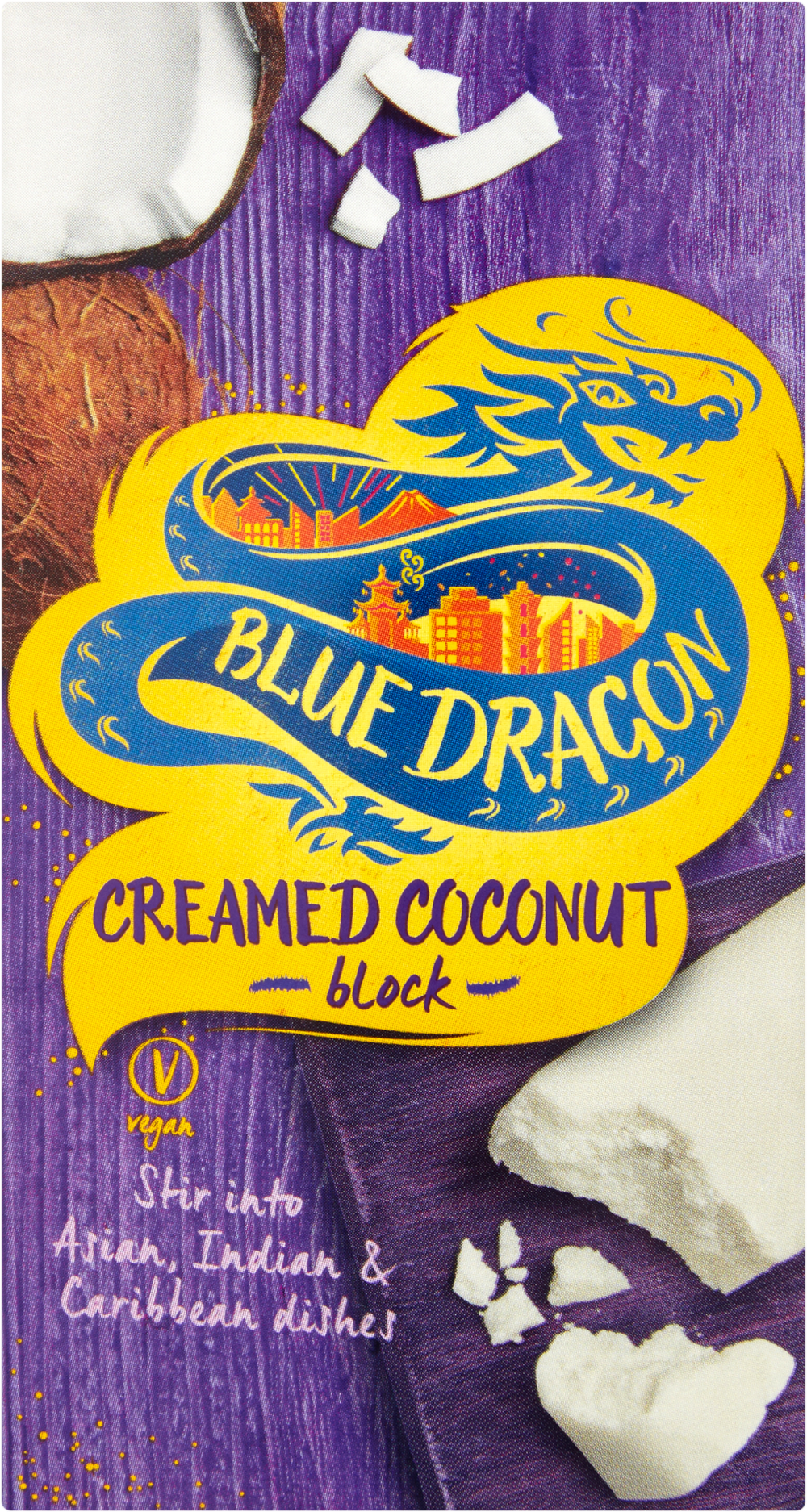 BLUE DRAGON Creamed Coconut - Block 200g