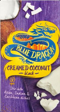 BLUE DRAGON Creamed Coconut - Block 200g