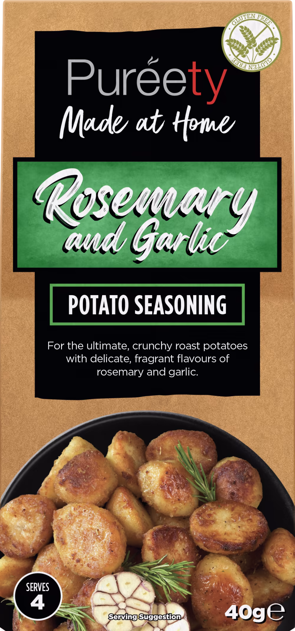 PUREETY Potato Seasoning - Rosemary & Garlic 40g