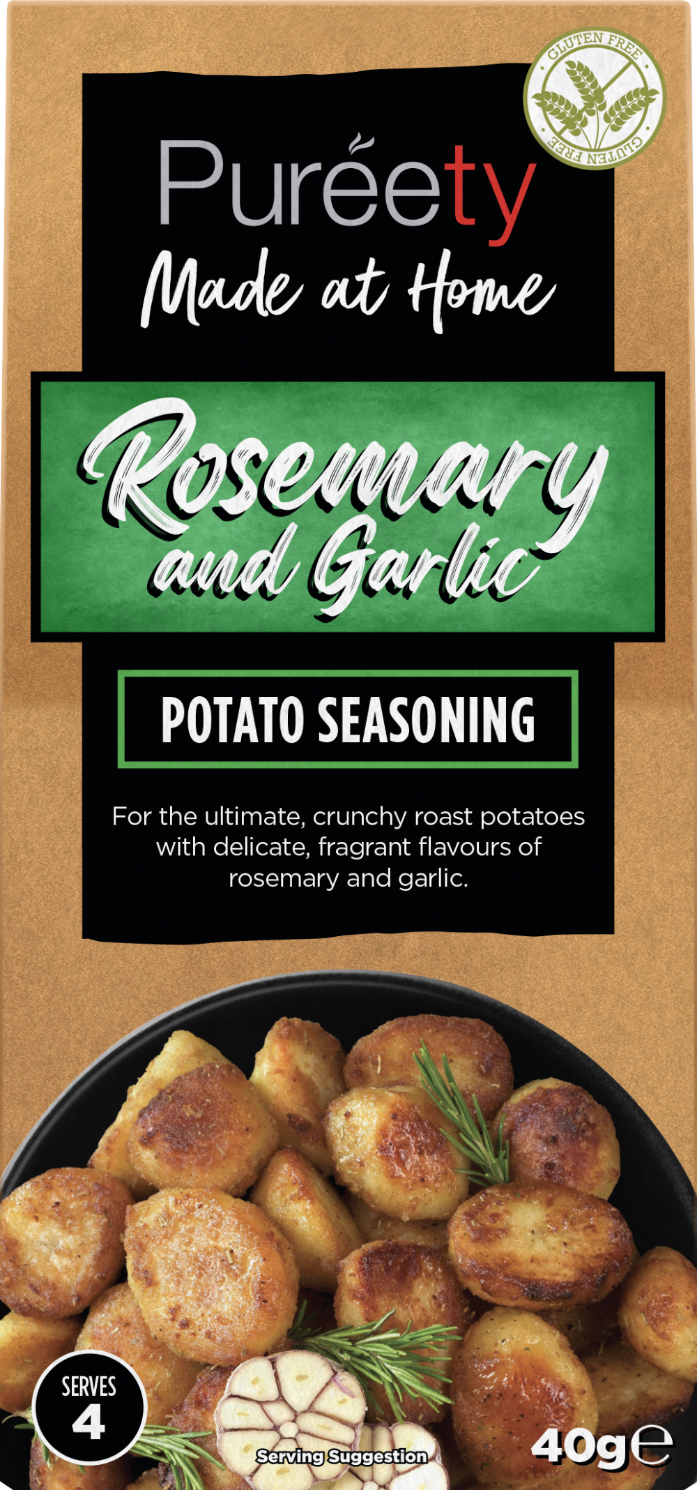 PUREETY Potato Seasoning - Rosemary & Garlic 40g
