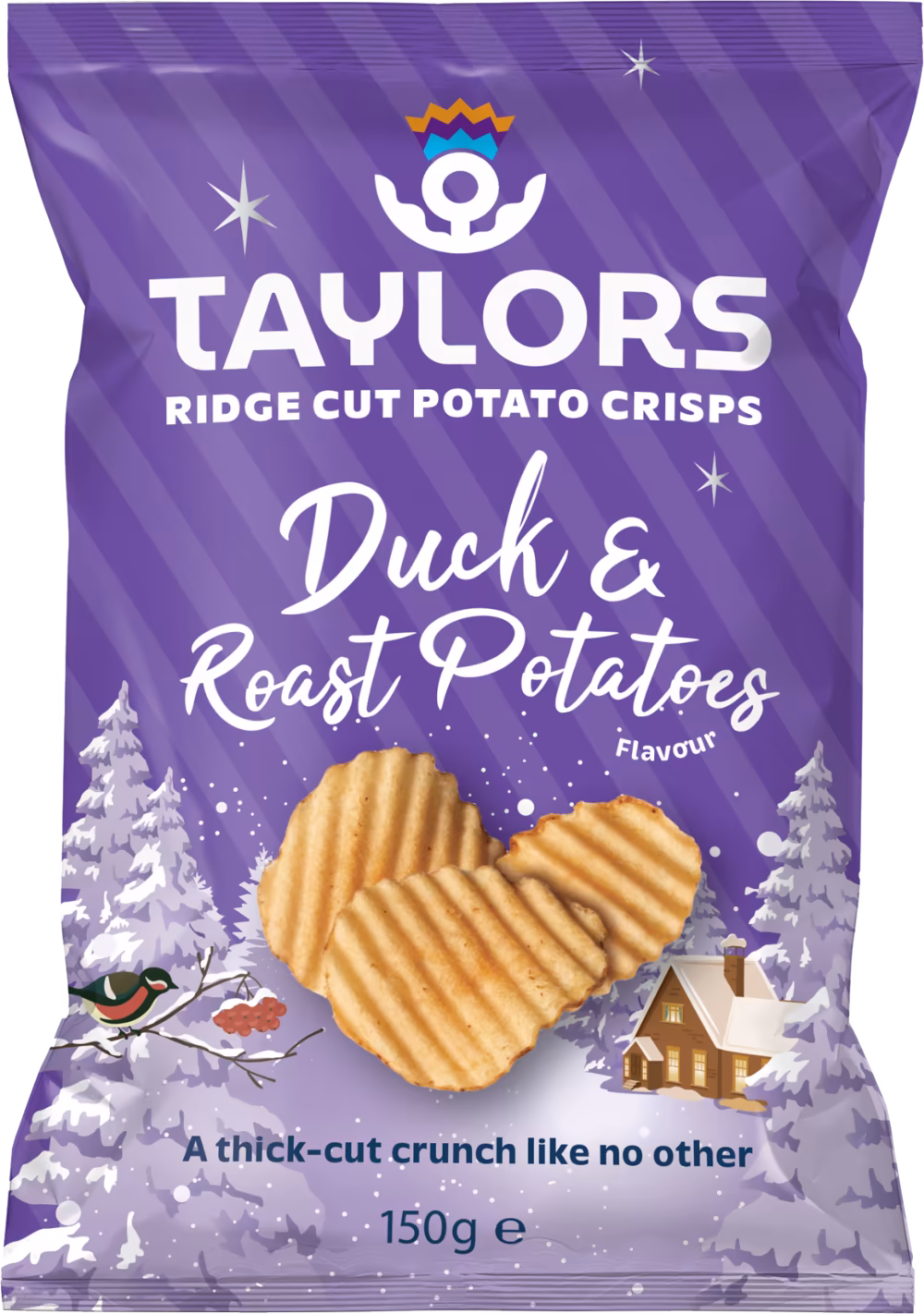 TAYLORS SNACKS Potato Chips - Duck & Roast Potatoes Flavour 150g