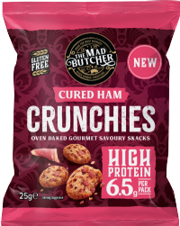 THE MAD BUTCHER Cured Ham Crunchies 25g