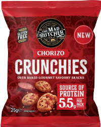 THE MAD BUTCHER Chorizo Crunchies 25g