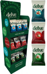 DELVE Display Stand with Stock to Fill