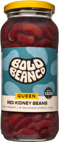 BOLD BEAN CO. Queen Red Kidney Beans 570g
